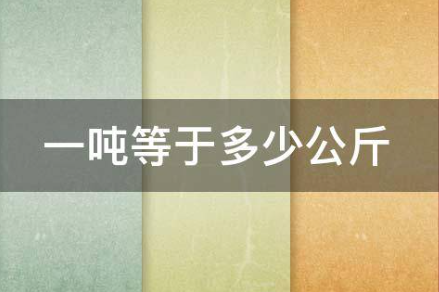 一噸不銹鋼板等于多少公斤?